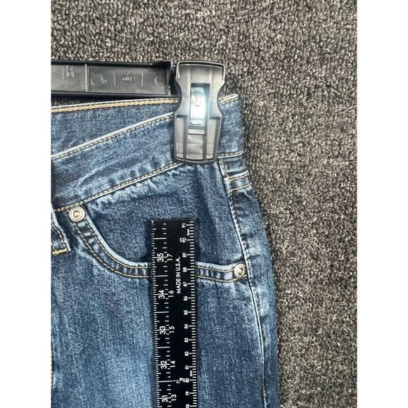 MAVI Kate Style 174 25x30 Bootcut Denim Jeans Womens  Button Fly Low Rise Blue - Picture 13 of 13